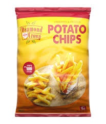 DIAMOND CROWN STRAIGHT CUT POTATO CHIPS 2.5KG
